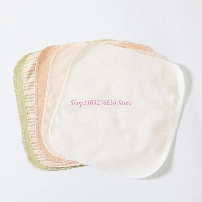 R6FD Trẻ mới biết đi thoải mái cho trẻ mới biết đi khăn mềm bông cho ăn vải