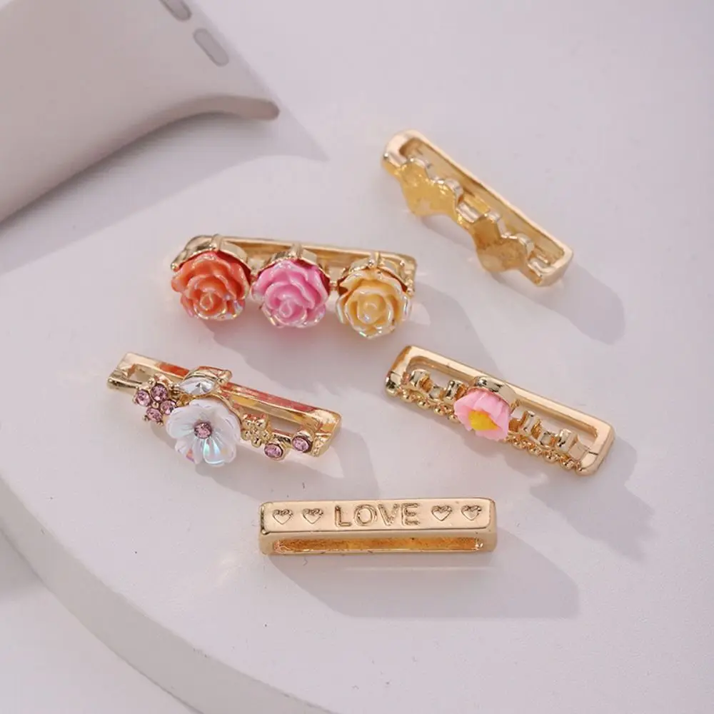 Aksesori Tali Kuku Dekoratif Jimat Sabuk Tangan Bros Berlian Ornamen Tali Jam Tangan Logam Baru