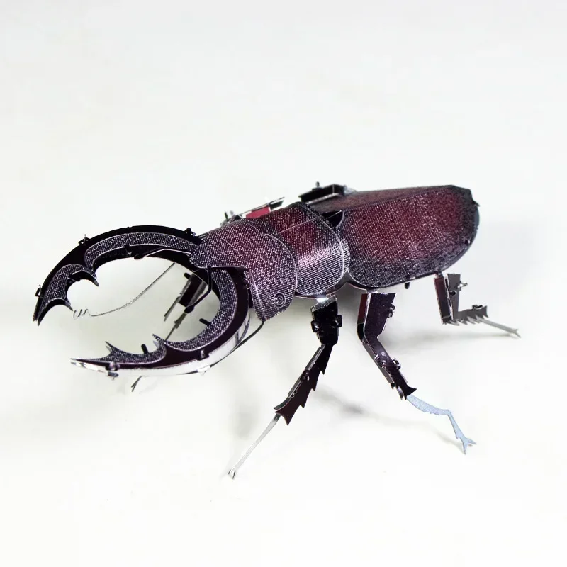 

Творческий 3D металлический пазл, насекомые, сборная модель, красочная олень, жук, головоломки, игрушки для детей, сделай сам, ручная работа, подарок для взрослых