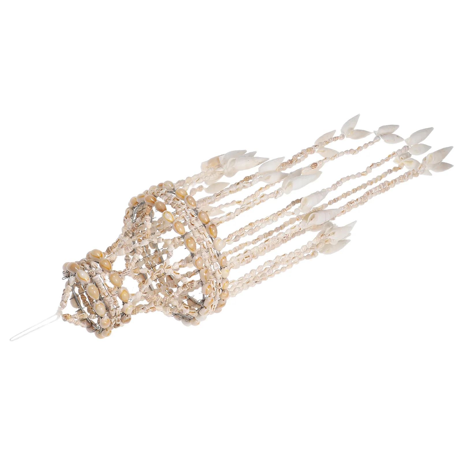 

Coastal Wind Chime Handmade Natural Seashell Hanging Decor for Outside Indoor Spaces Ocean Breeze Sound Garden Porch Patio