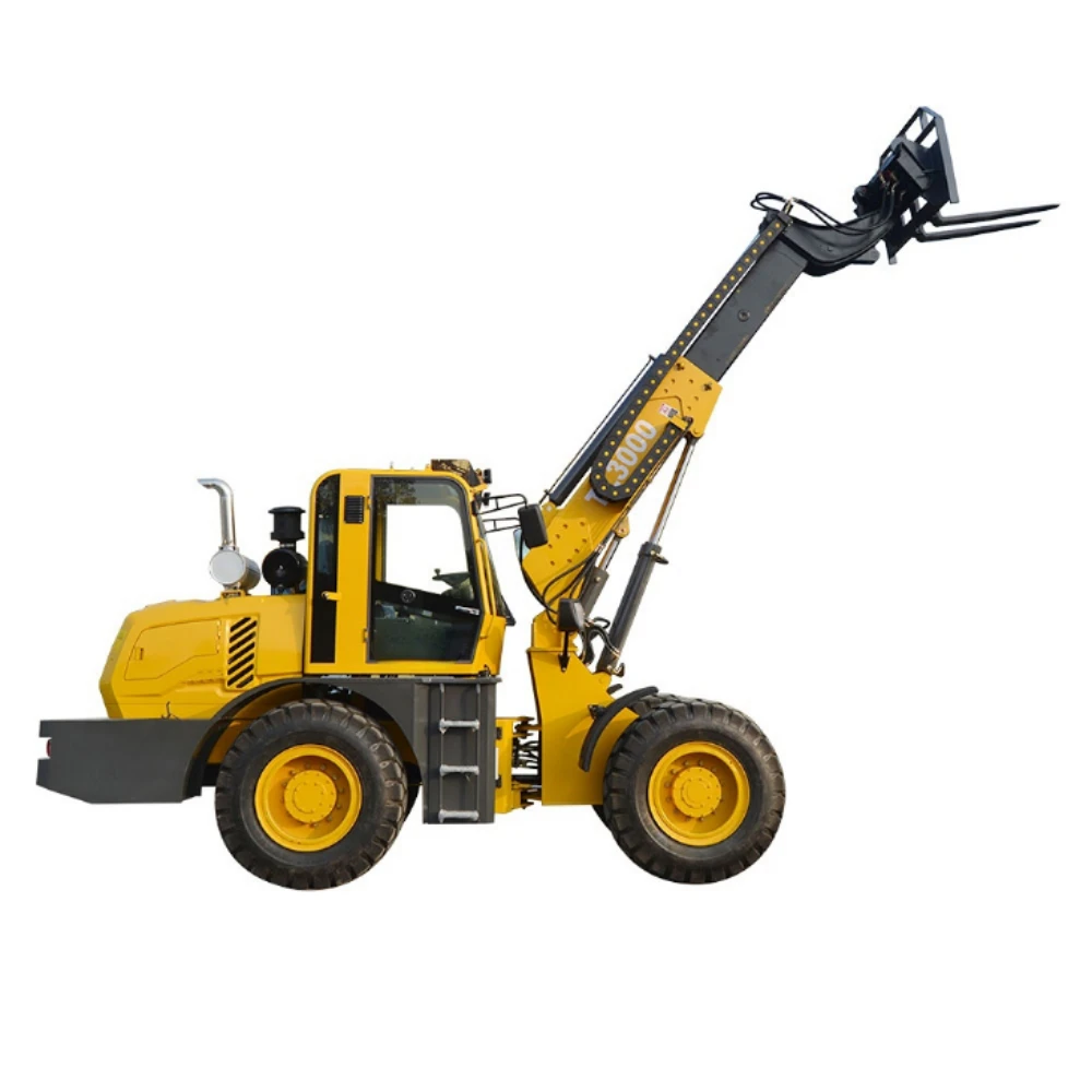 Synbon รถตักบูมเมอร์แบบ3.0ton ขนาดเล็กใช้ในการก่อสร้างเคลื่อนย้ายได้เครื่องจักรกลหนัก telescopic