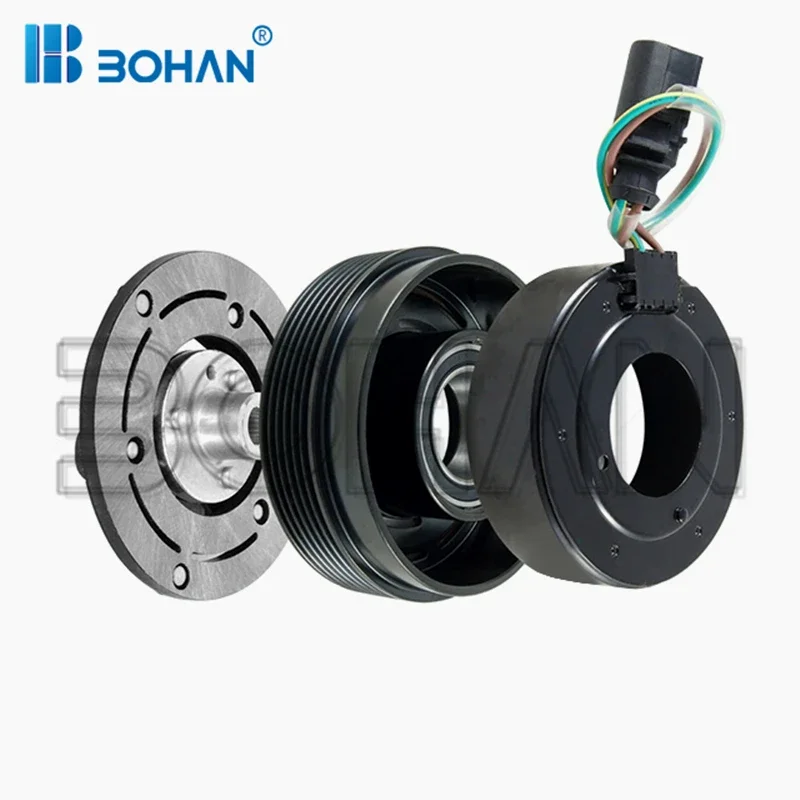 FOR Sanden 7V16 compressor clutch For Volkswagen Bora New Beetle Polo Sharan 1J0820803L 1J0820803A 7M3820803 1J0820805 BH-CL-086