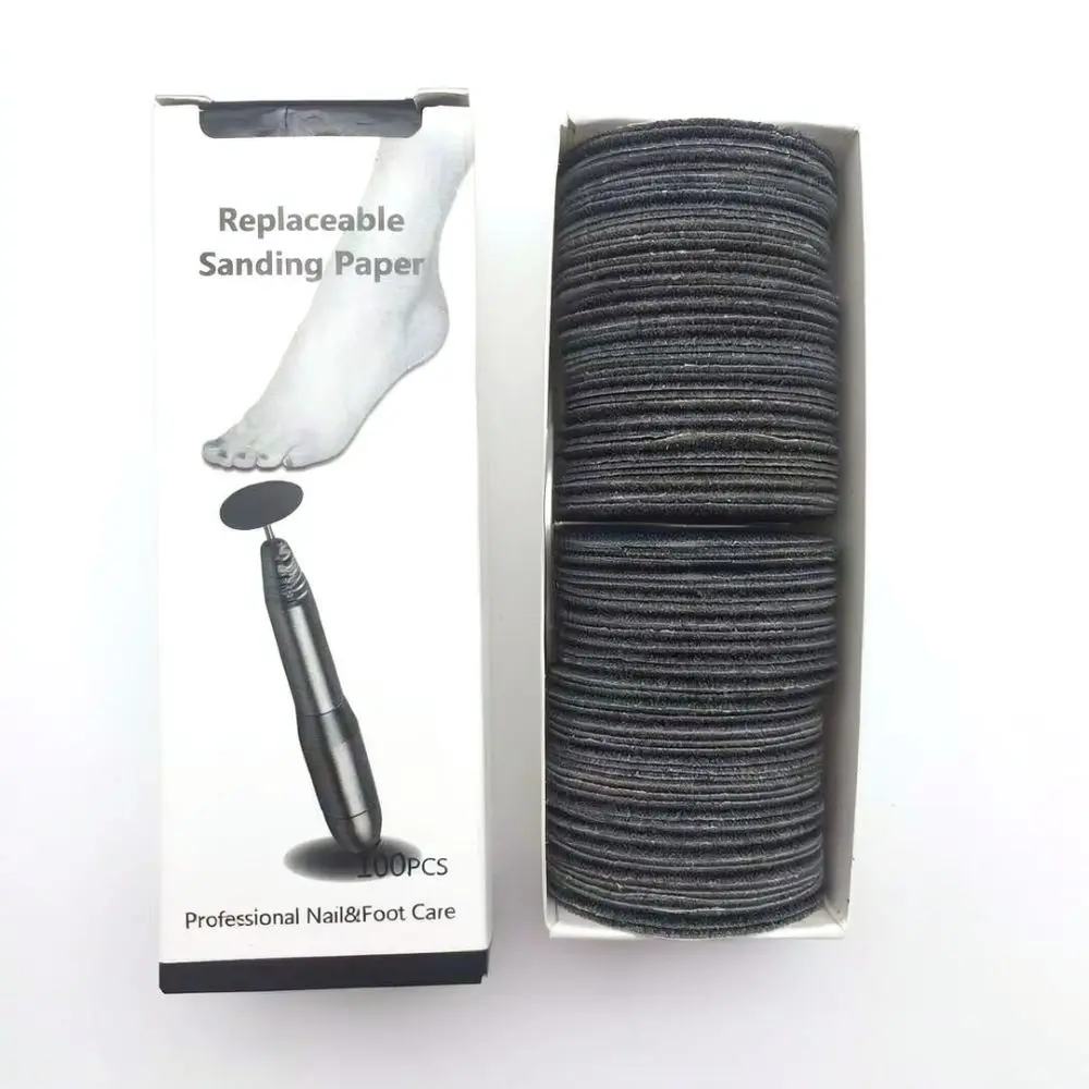 Replacement Sanding Discs Set For Electric Nail Drill Pedicure Manicure Tools Grinding Pads Buffing Callus Care