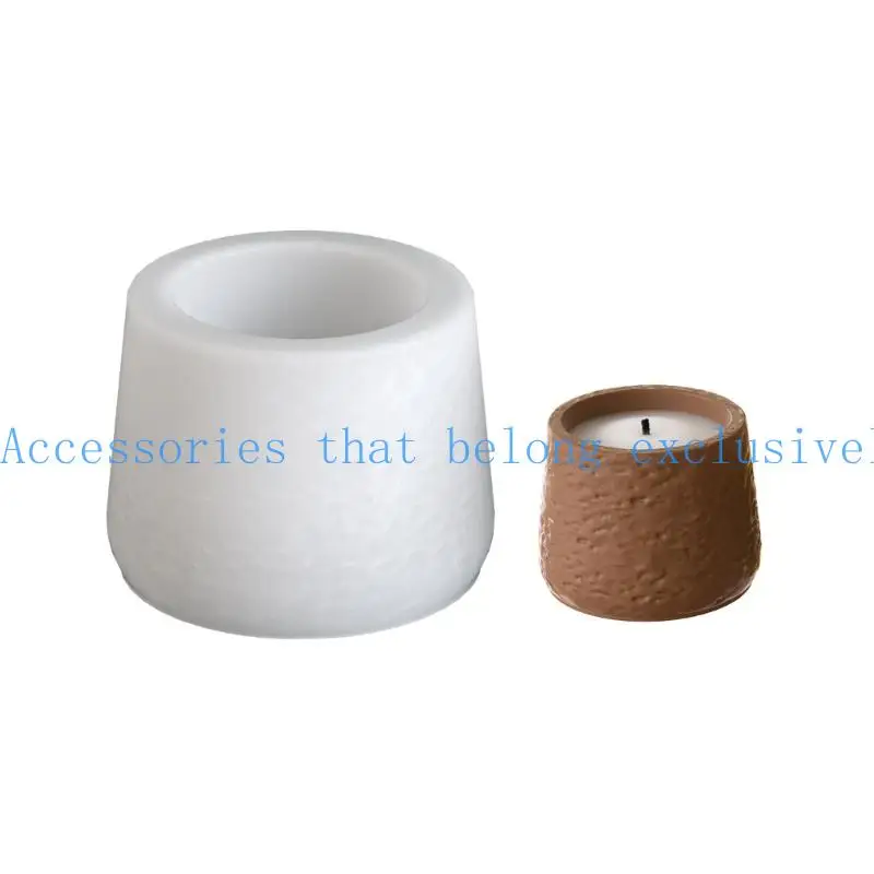 

31BB Silicone Candlestick Mold Cylindrical Shaped Cup Ornament Making Mould
