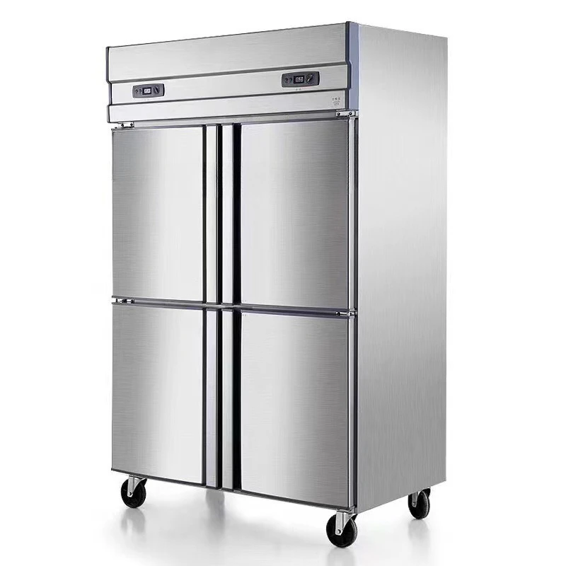 

Freezer commercial refrigerator flat freezer freezing double temperature freezer milk tea shop equipment fresh large