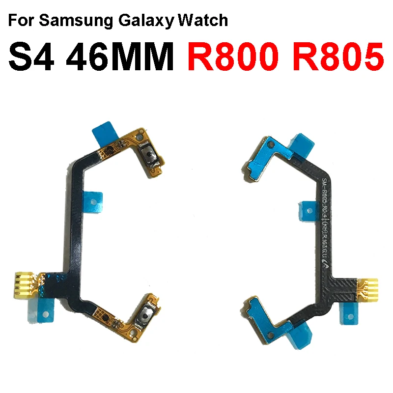 لسامسونج غالاكسي ساعة S3 الرياضة R600 S4 46 مللي متر R800 R805 42 مللي متر R810 R815 زر الطاقة العودة المنزل التبديل الكابلات المرنة