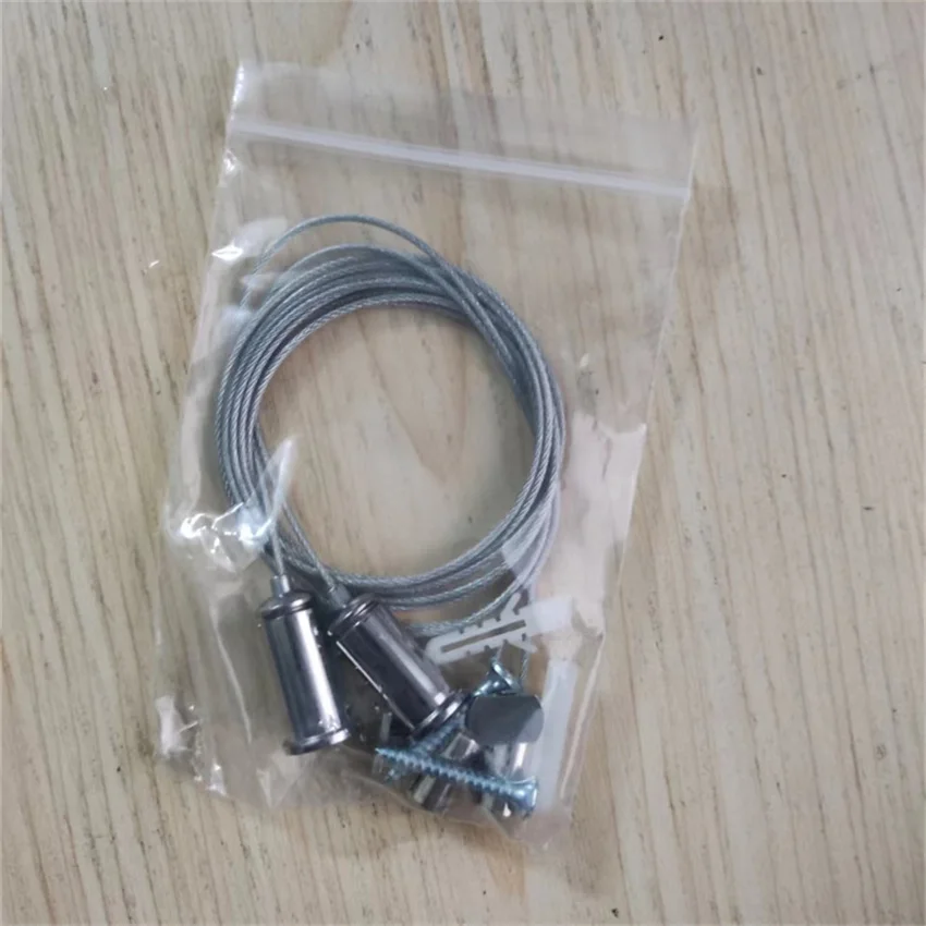 45mm  wide  aluminum channel  housing  with  round diffuser and  end caps  with  screw image 2