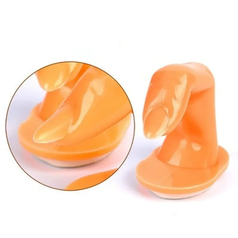 أدوات مانيكير إصبع كاذب ممارسة إصبع كاذب تدريب قالب إصبع محاكاة نموذج أدوات ممارسات فن الأظافر عالية الجودة