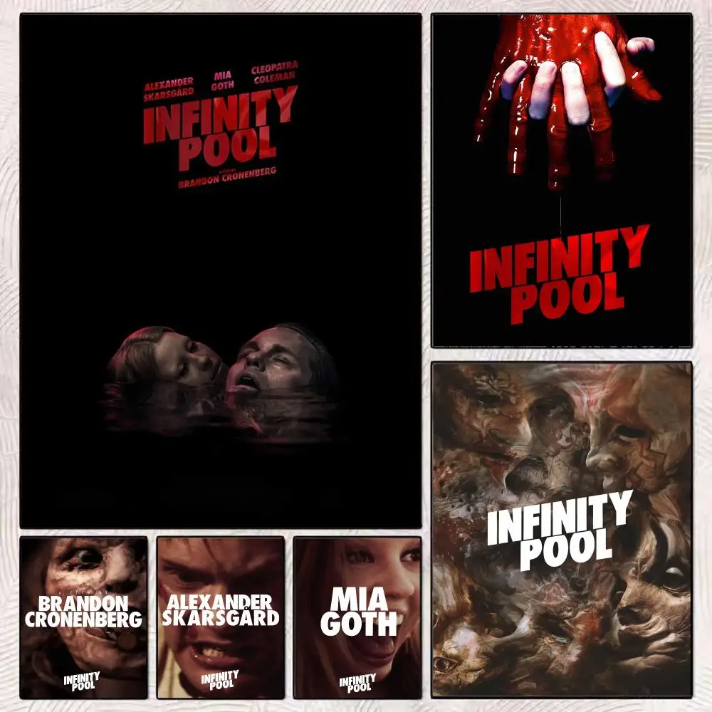 Horror Movie I-Infinity Pool Poster PP Wall Decor Posters Celebrity Art Prints Aesthetic Wall Art Bedroom Office Home Gift