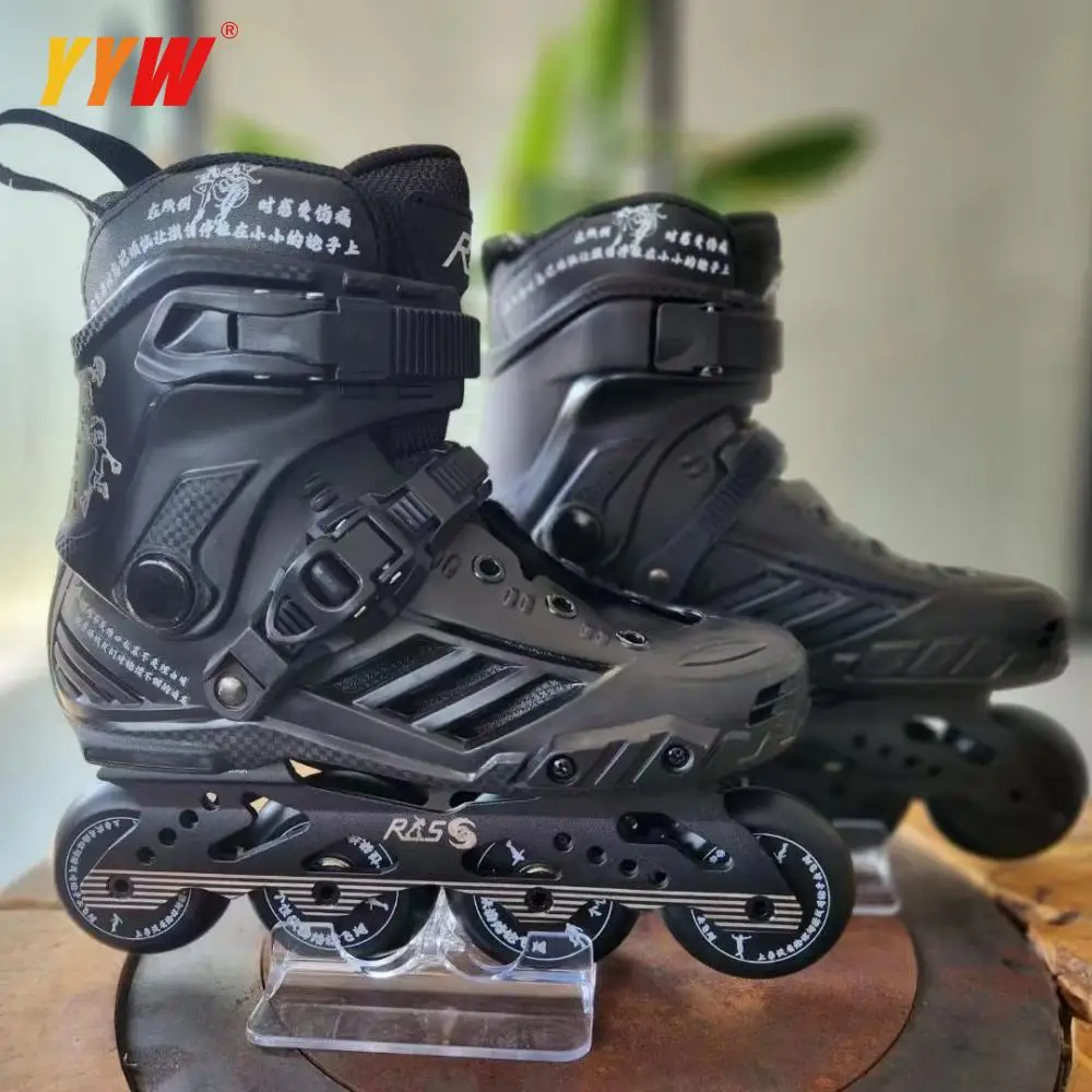 Professional Inline Roller Skate Shoes 4-Wheel Skates With 4 Wheels Footwear For Adult Men Women Racing Speed Skating Sneakers