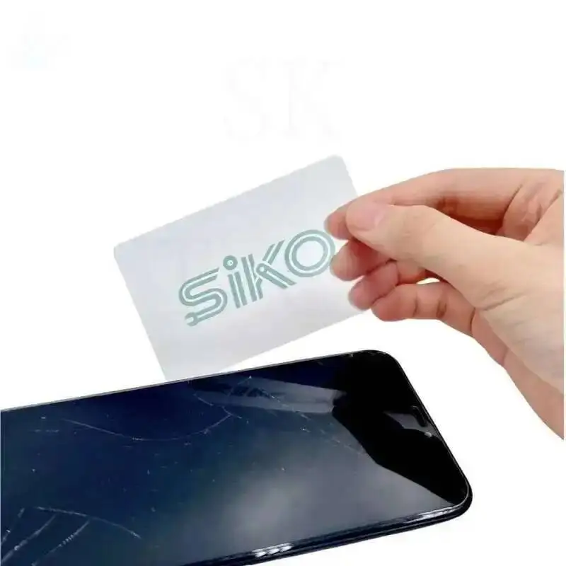 

SiKO Plastic Opening Card Ultra-thin Transparent Pry Card for Tablet Screen Opening Phone Repair & Electronic Device Disassembly