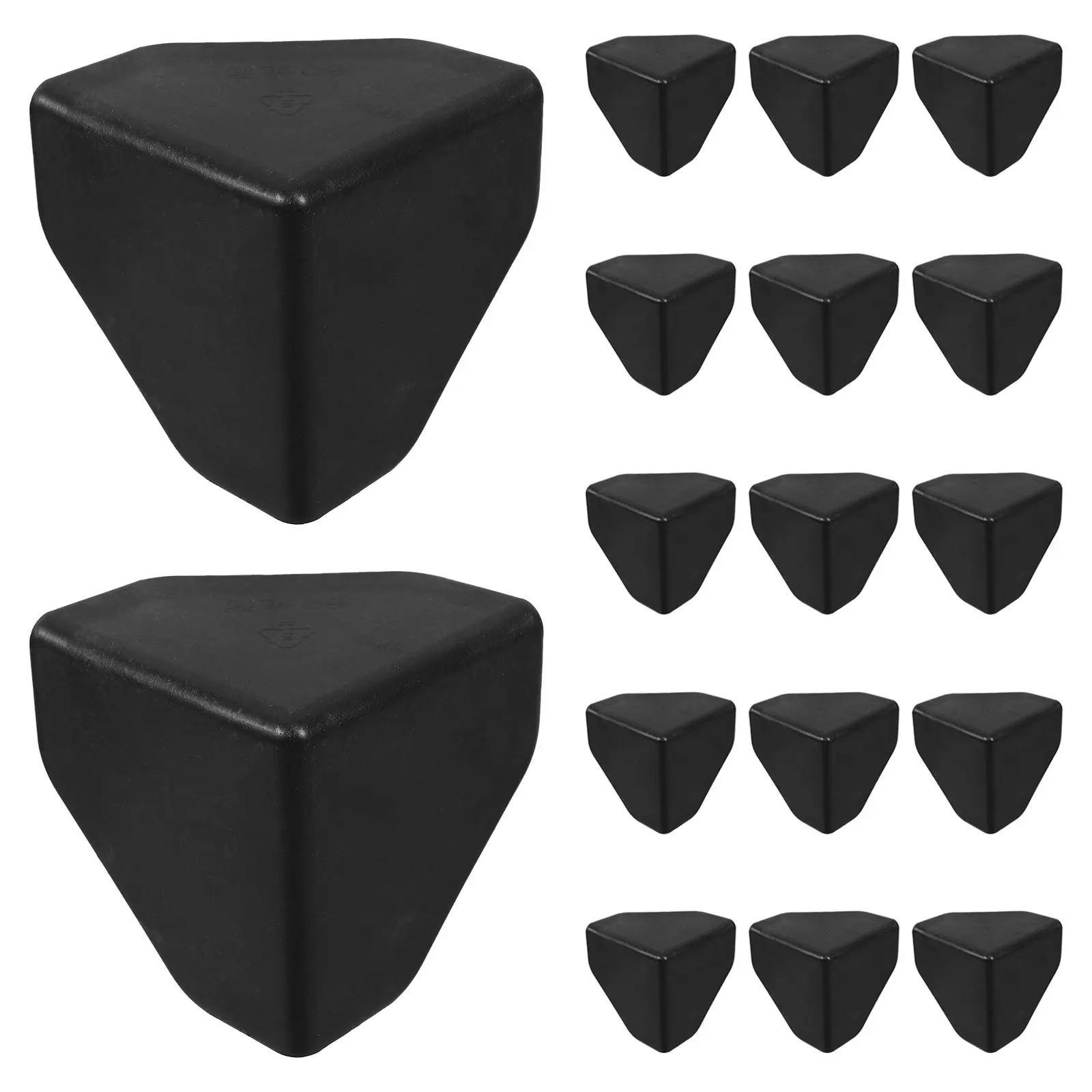 50Pcs Plastic Corner Protectors Packing Material Corner Guards Small Plastic Edge Protector for Carton Furniture Shipping Safety