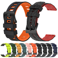 20mm 22mm Silicone Strap For TicWatch Pro 3 Ultra Watch Band GPS/LTE Ticwatch 2021 E3 E2 S2 GTH GTW GTX Sport Bracelet Watchband