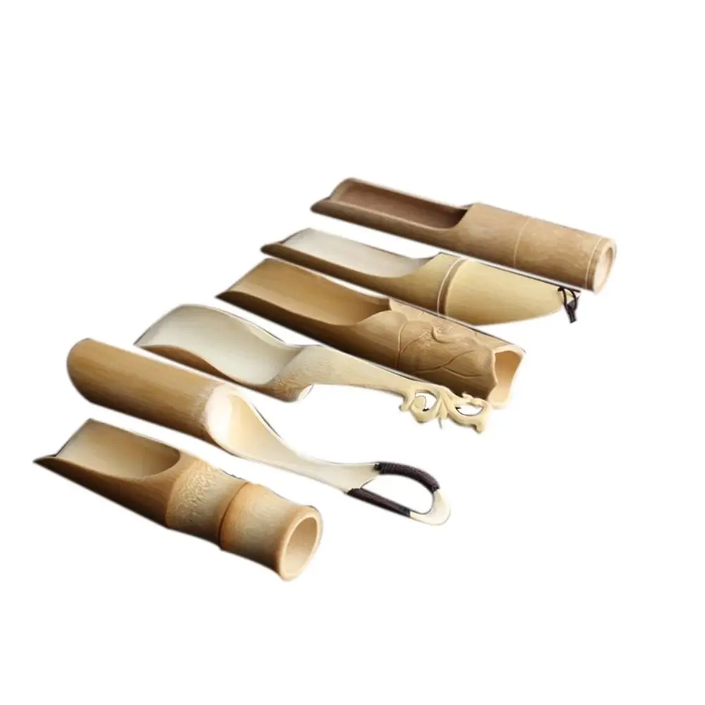 

Not Easily Deformed Convenient High Temperature Resistance Durable Bamboo Practicality Tea Spatula Teaspoon Tea Set Tea Shovel