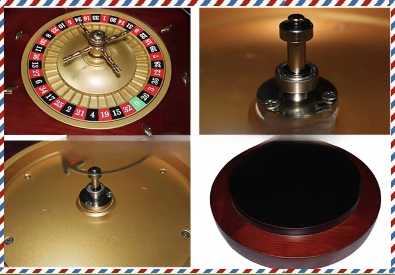 20inch Casino Wooden Roulette Wheel Solid Wooden Roulette Wheel Gambling Deluxe Roulette Wheel(single 