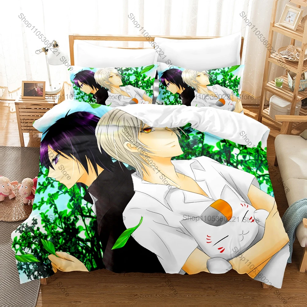 Gate Anime Merchandise - Conjunto de Cama Kawaii Gato Espírito
