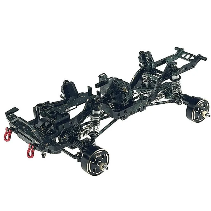 Fit for MJX 1/18 H18P RC Car All Metal Frame, Supports DIY, Original Car Set Can Be Directly Transplanted and Installed