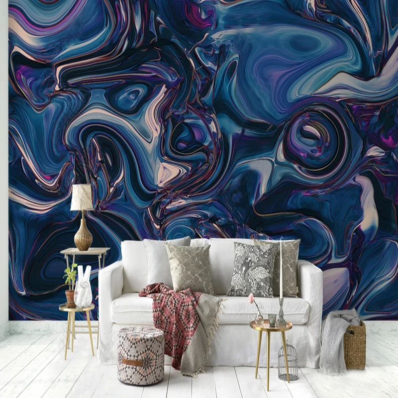 

Custom Mural Wallpaper Modern Abstract Creative Personality Oil Painting Living Room TV Sofa Bedroom Home Waterproof 3D Decor