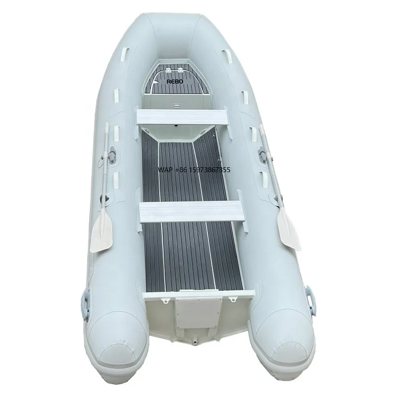 

High Quality Semi-rigid 13ft RIB 390 Durable Hypalon PVC Aluminum Rib Inflatable Boats for Boat Fishing