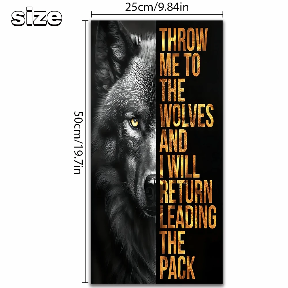 2 Pcs Wolf Eyes Style Car B-Pillar Stickers - Dustproof, Waterproof & Scratch-Resistant, Universal Fit for Most Vehicle B-Pillar
