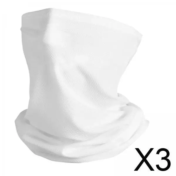 

Thin Lightweight Face Covering Sun Protection Scarf Breathable Earloop Bandana for Cycling Running and Beach Trips