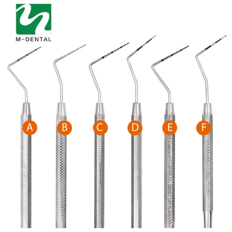 1pc Dental Stainless Steel Periodontal Probe With Scaler Explorer Instrument Tool Endodontic Equipment Material Probe