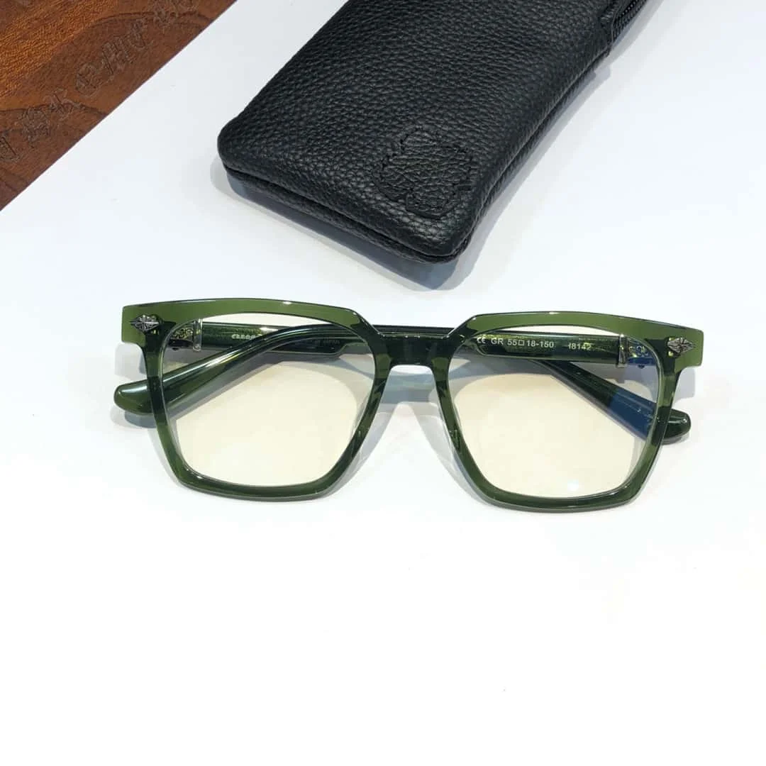 Luxury Acetate Square Glasses Frames Unisex, Blue Light Blocking Prescription Computer Glasses, Classic Business Eyewear for Men