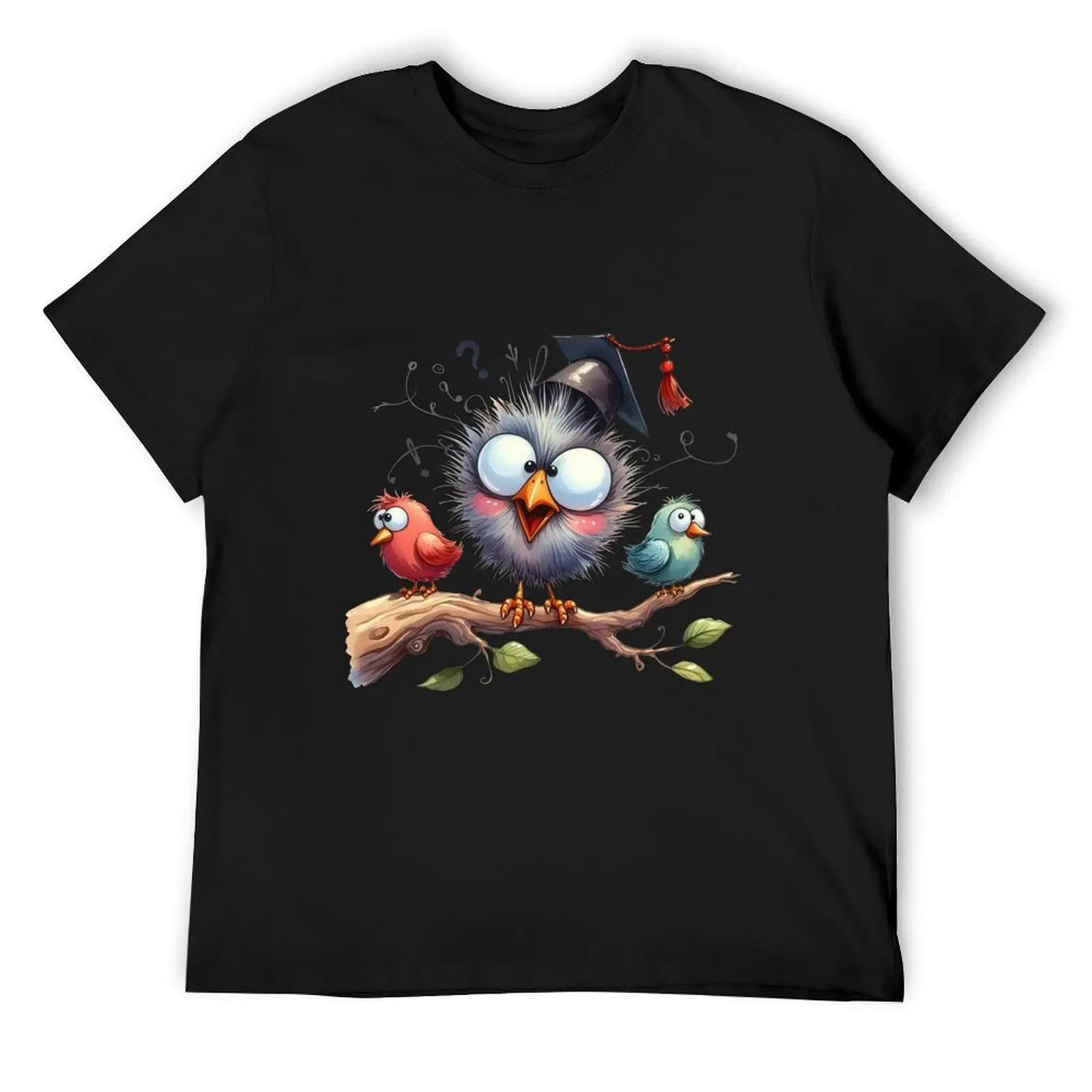 Cute Funny Birds Clipart Funny Bird Png T-Shirt shirts graphic tees street wear oversized graphic tee T-shirt men