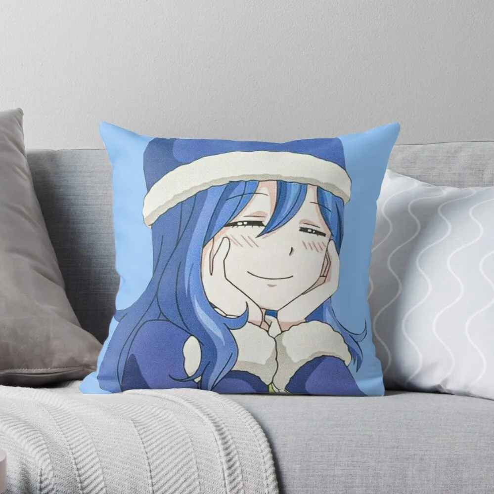 Juvia Lockser (Fairy Tail) Throw Pillow Christmas Pillow Sofa Cushion Cover