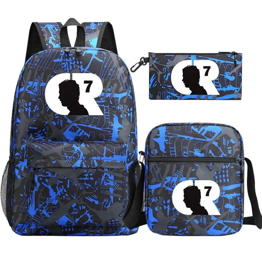 CR7 Backpack Women Men Travel Laptop Bagpack Casual Schoolbag Notebook School Bags For Teenage Boys Girls Mochilas