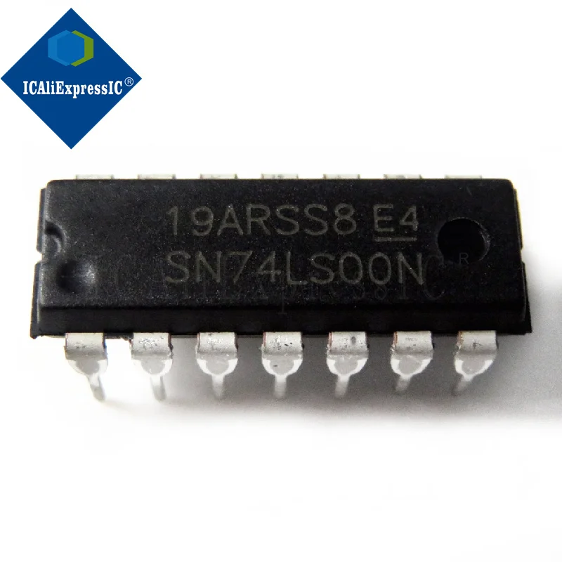 10 ชิ้นSN74LS00N 74LS00