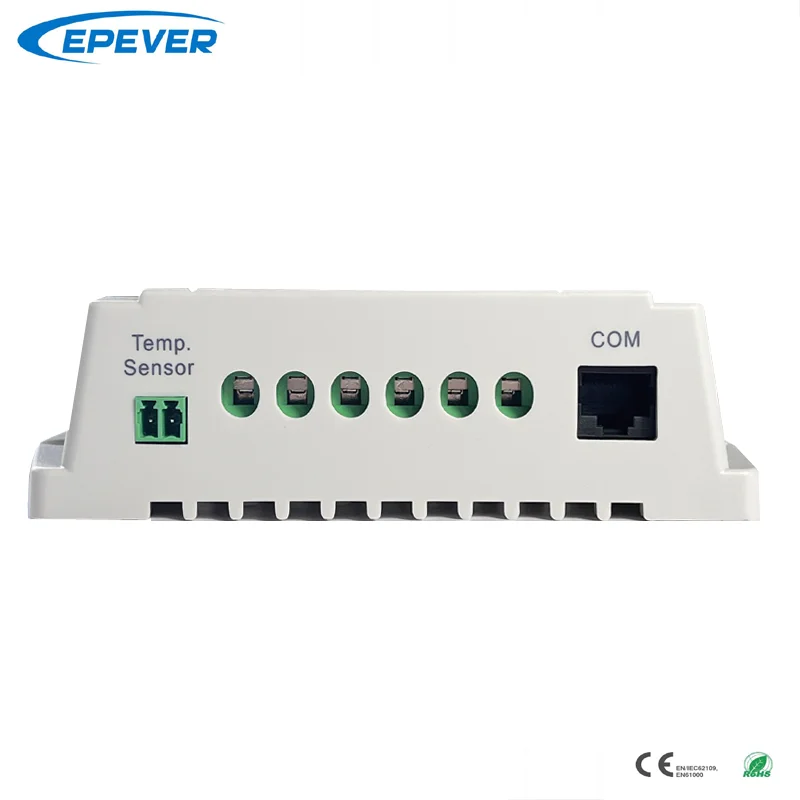 EPEVER-controlador de carga Solar, dispositivo automático Landstar con interfaz RS485, regulador de Panel Solar, accesorio opcional, 10A, PWM, 12V, 24V