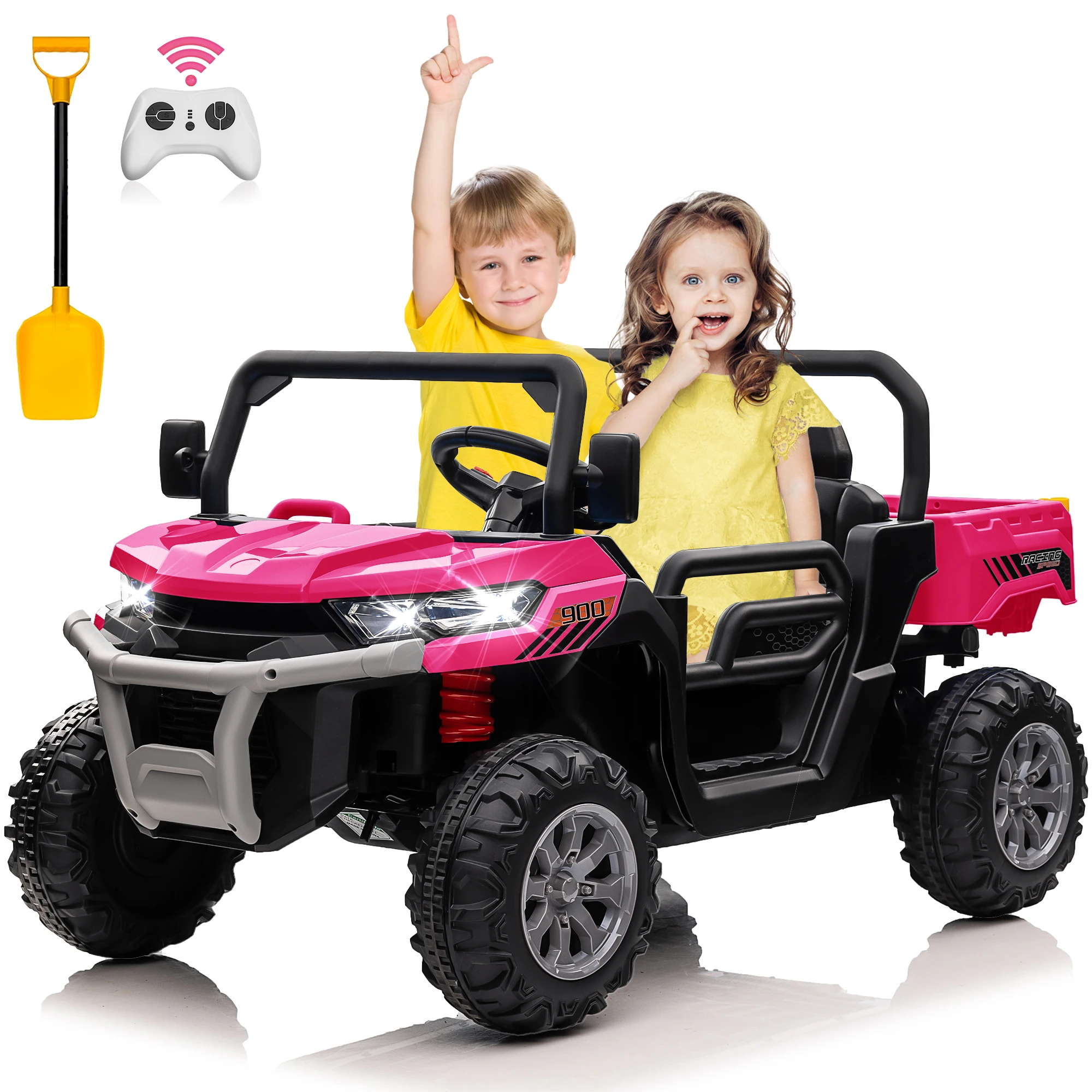 Kids Toys Big W - 4V 4WD Ride on Truck Car