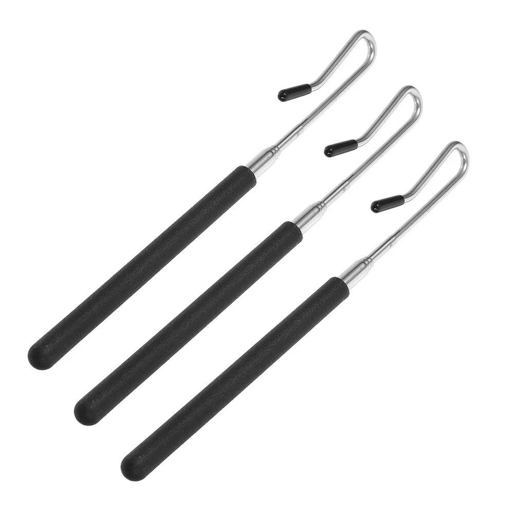 

Набор из 3 регулируемых металлических держателей для кукольных рук, инструменты для манипуляции на сцене, чувствительное управление