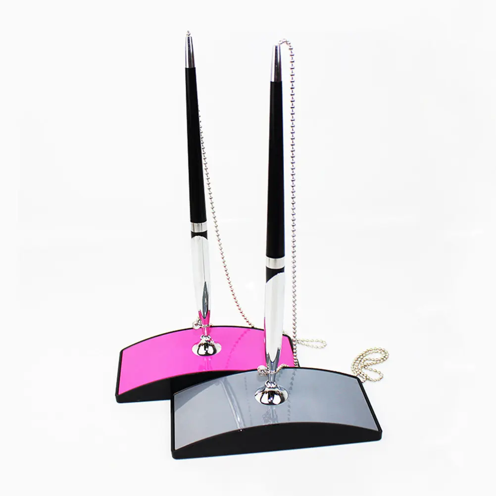 

Настольная шариковая ручка для плавного письма, офисные принадлежности, оборудование для подписи, учебные принадлежности для банков, отелей, лобби