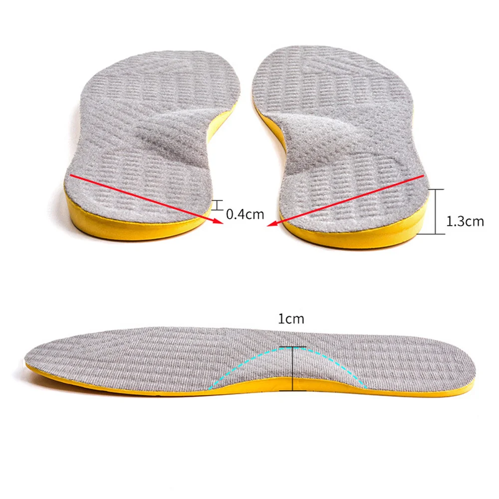 PU Orthotic Insole Arch Support Flat Foot Orthopedic Insoles for Shoes Women Men X/O Type Legs Valgus Feet Correction Shoe Pads