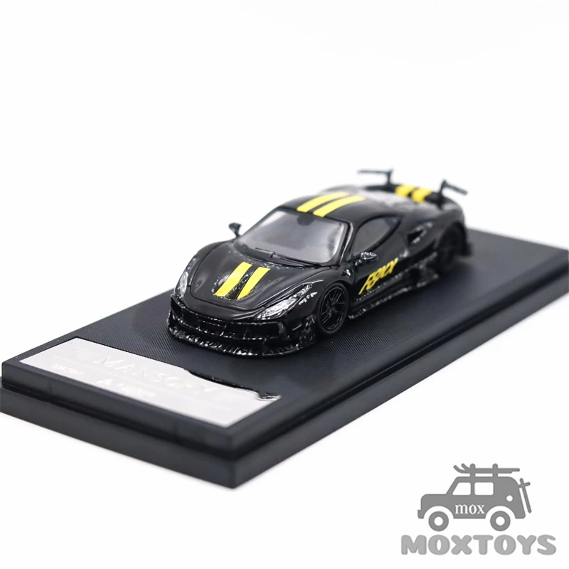 

AuroraModel AM 1:64 Tributo Mansory F8XX Black Limited499 Diecast Model Car