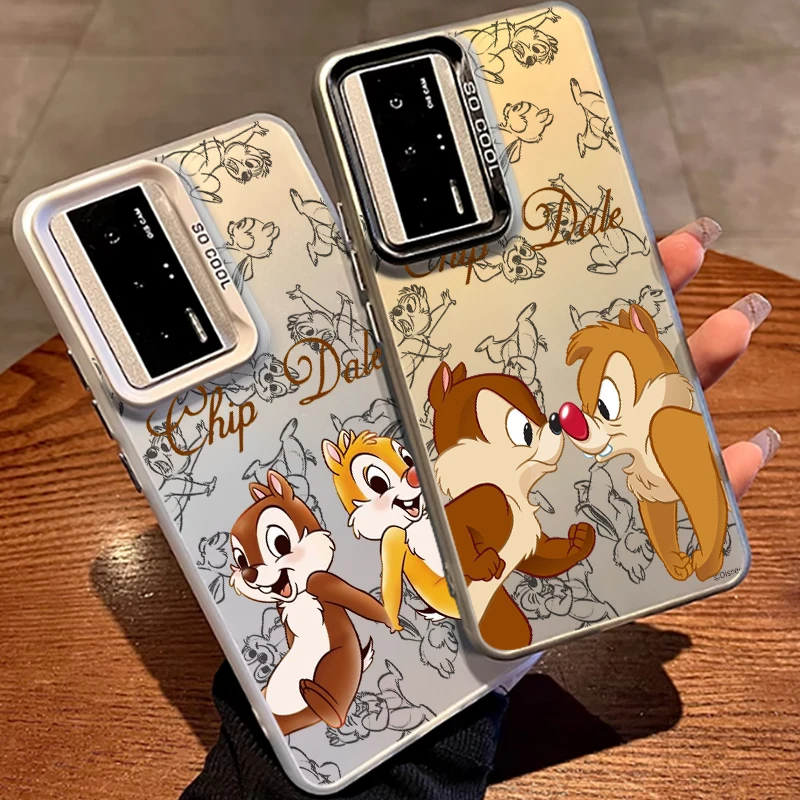 

Chip -n- Dale Anime For Redmi Note 13 12 12S 11 11S 11E 10 10T 10S 9C 9T Pro Plus Max Lite 5G Colorful Silver Mobile Funda