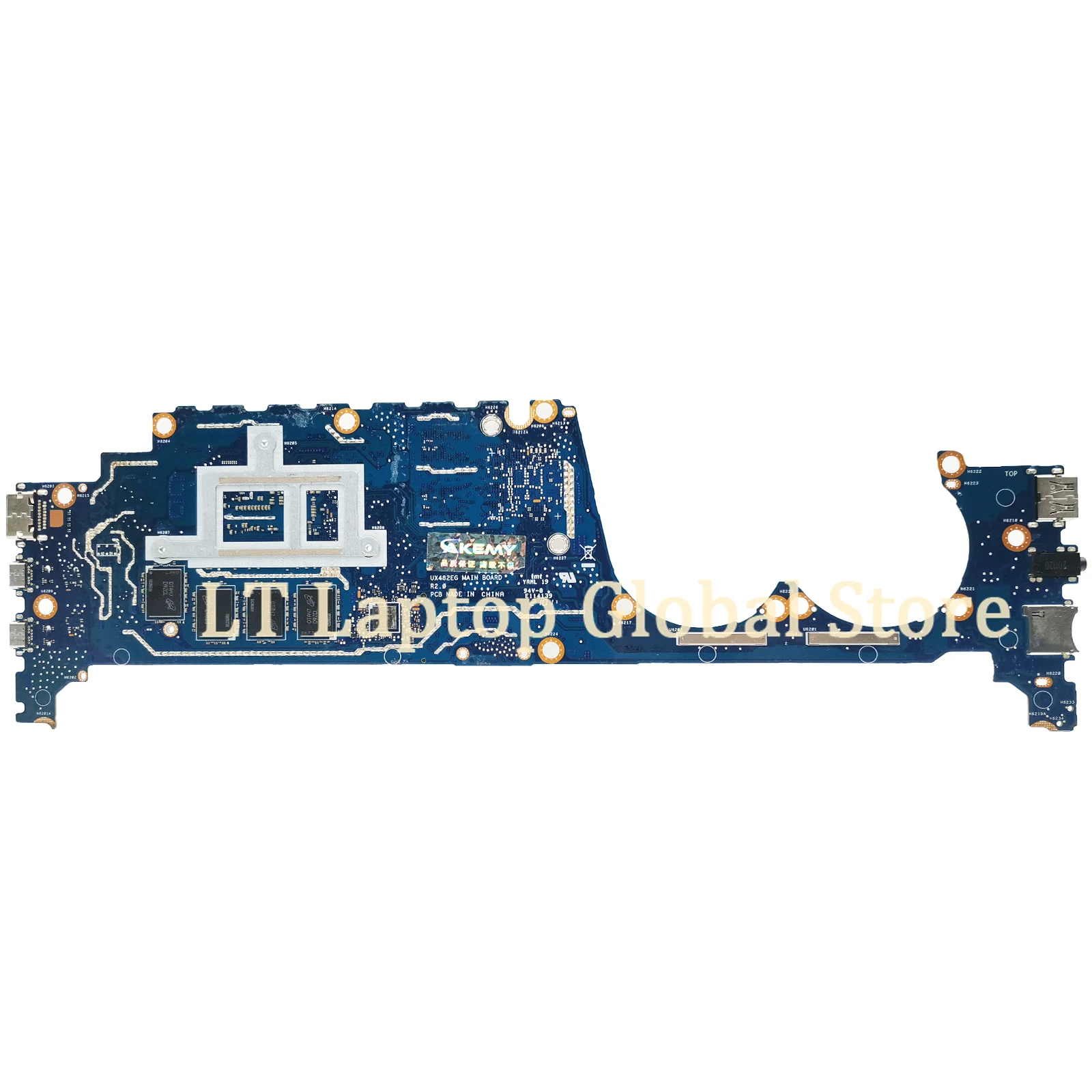 Imagem -02 - Laptop Ux482eg Placa-mãe para Laptop Asus 14 Ux482ea Ux482e Ux482 Placa-mãe para Laptop w I71165g7 I5-1135g7 16gb 32gb-ram 100 Teste lt