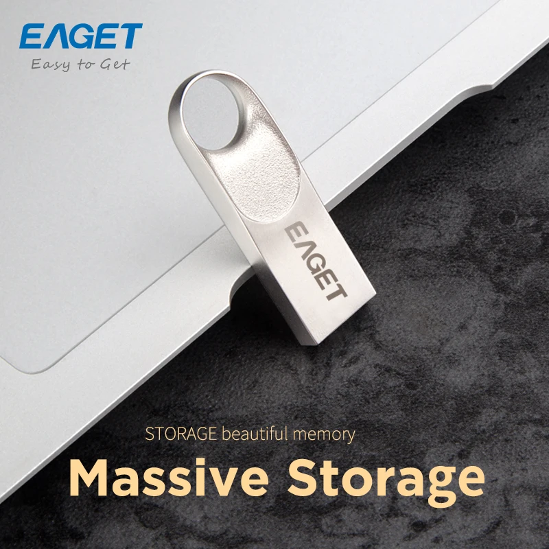 Eaget-محرك أقراص فلاش USB مع سلسلة مفاتيح ، عصا ذاكرة لينوفو ، كمبيوتر شخصي ، هاتف ذكي ، كمبيوتر لوحي ، USB ، 8 جيجابايت ، 32 جيجابايت ، 64 جيجابايت