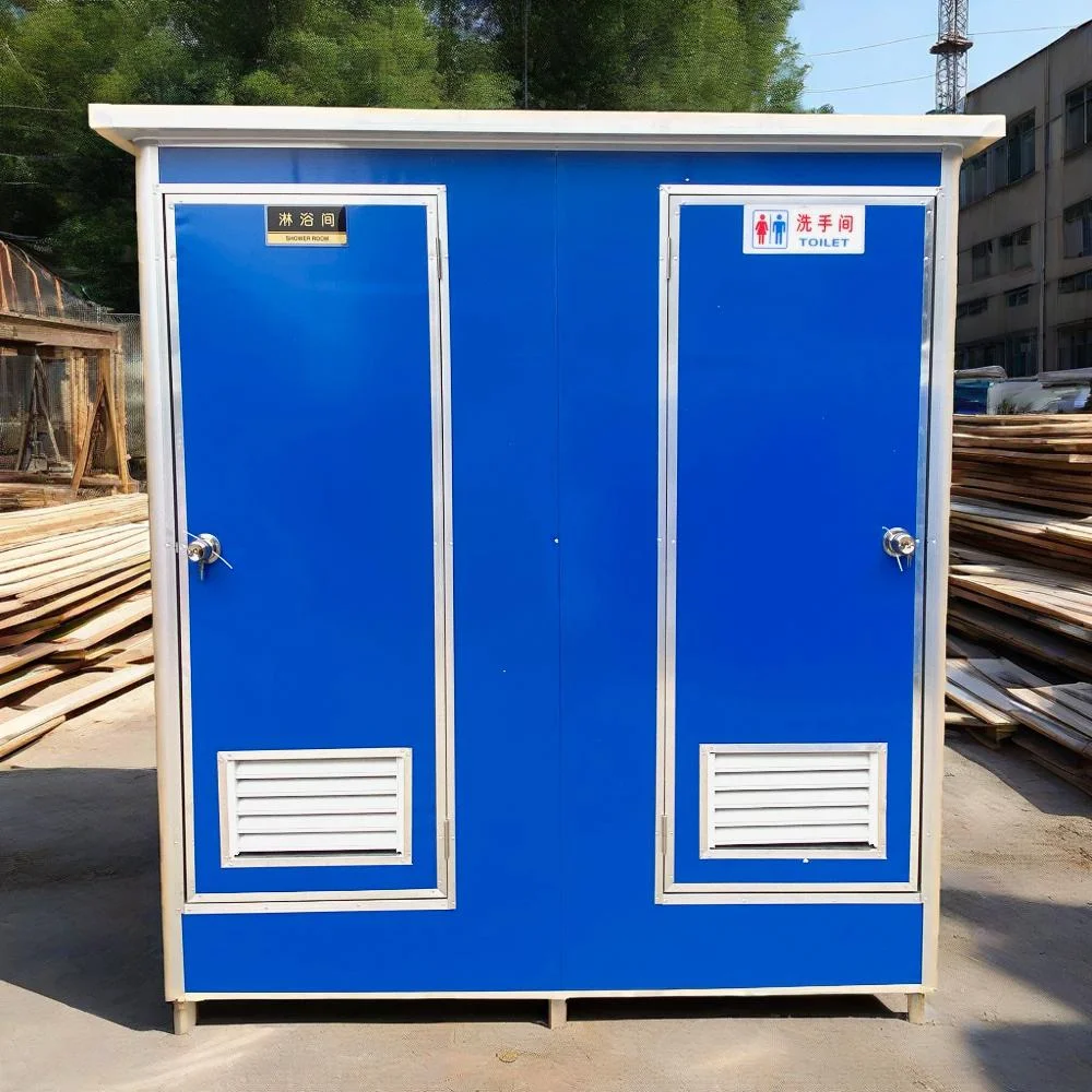 

China Prefabricated Prefab House Portable Toilet Outdoor Mobile Chemical Toilet Ready to Use