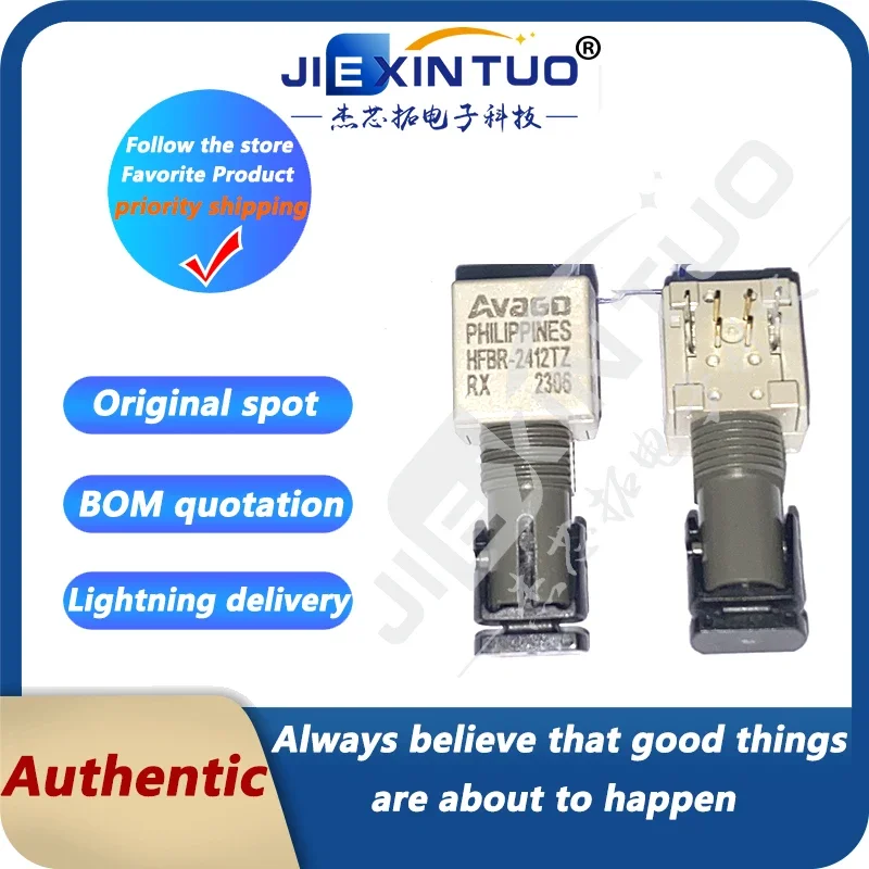 HFBR-2412TZ RECEIVER FIBER OPTIC 5MBD TTL ST Fiber Optic Receiver 5MBd -25.4dBm 4.75V ~ 5.25V 10 mA