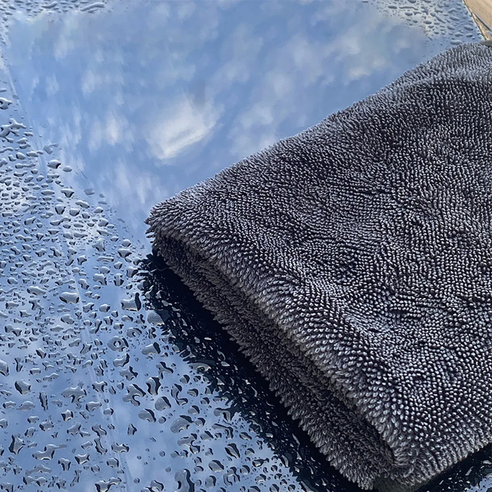 Microfiber Towels 600GSM Ultra-Thick Car Washing Towel Auto Extra Soft Rag Car Care Cleaning Drying Cloth Microfiber Bath Towels