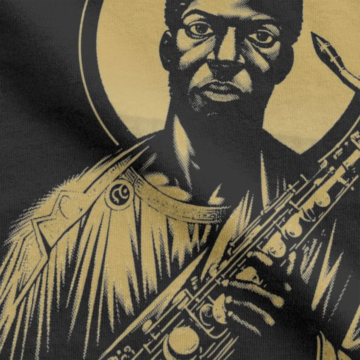 Men\'s T-Shirt St. John Coltrane Vintage 100% Cotton Tees Short Sleeve T Shirt Round Neck Clothing Unique