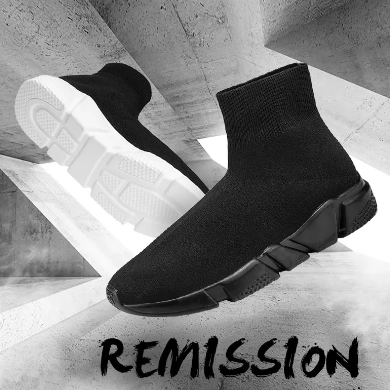 

Мужская повседневная обувь, легкие кроссовки-носки, прогулочная обувь с дышащей сеткой, мужская удобная сезонная обувь, Zapatillas Hombre