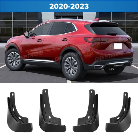 Комплект из 4 брызговиков на заказ для Buick Envision S 2020-2023, без сверления, защита от брызг, аксессуары для автомобильных крыльев