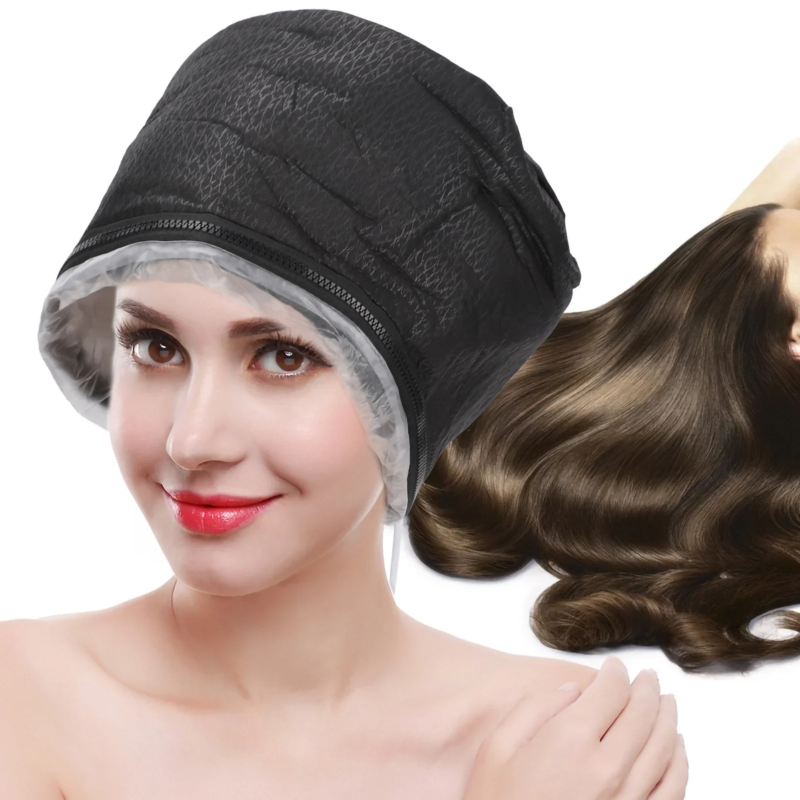 

Electric Hair Hat Electric Hair Hat Hair Thermal Treatment Hair Dyeing Salon Hair Hat EU Plug 220V Thermal Treatment Hair Hat