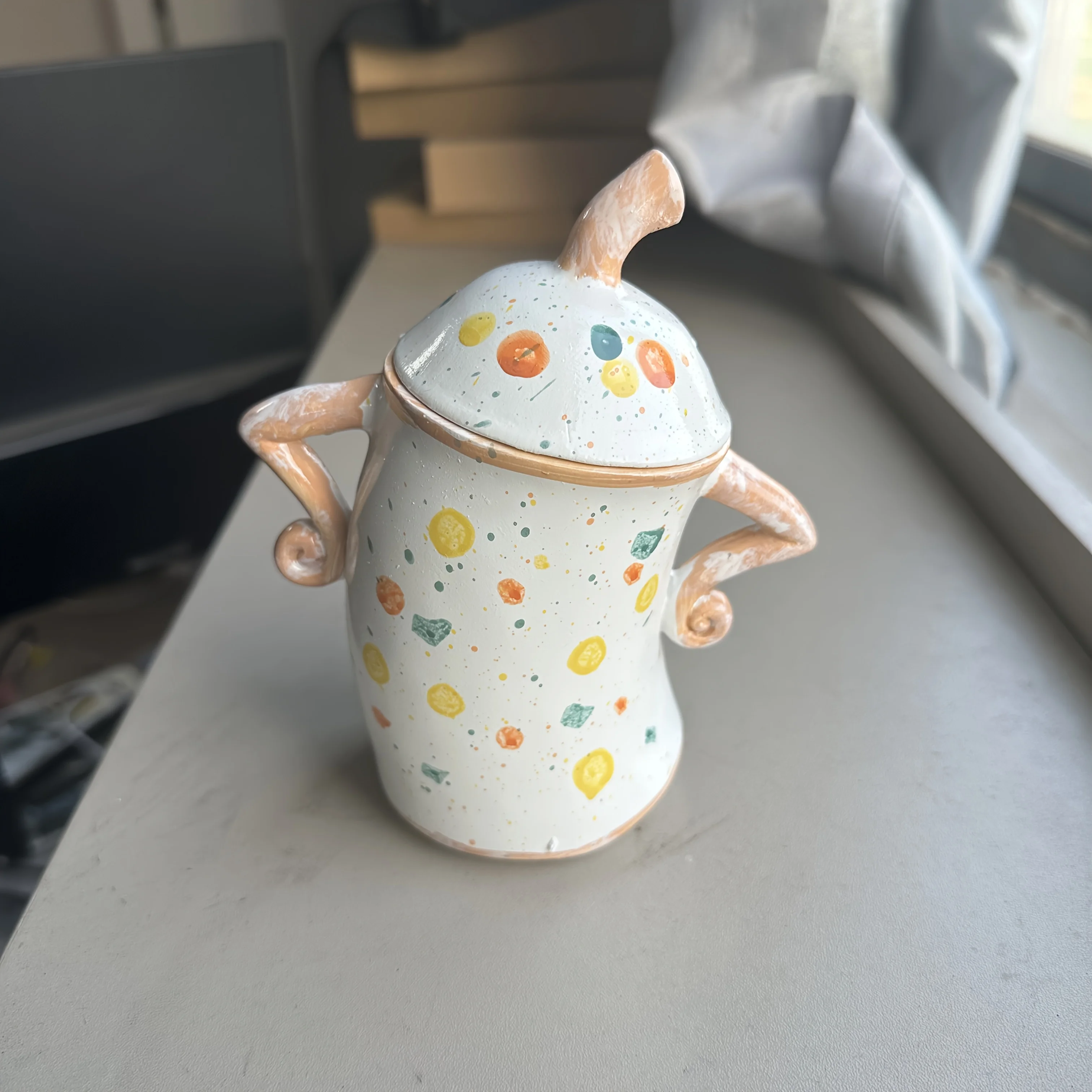 Attitude Candy Cup, Resin Statue Craft Ornament, For Christmas Decorations,Fall Home Decor Collectible Storage Figurines