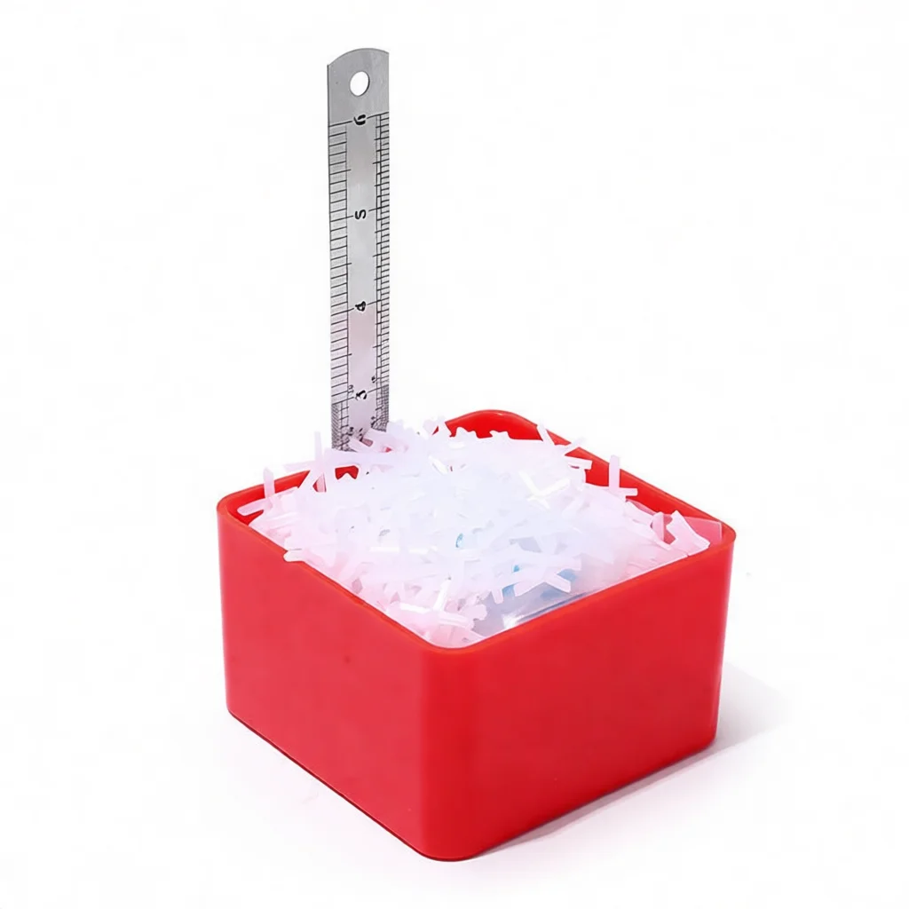 Adjustable Tile Leveling Ruler Gauge Tool Floor Tiling Measuring Aid Manual Brickwork Positioning Construction Gadget