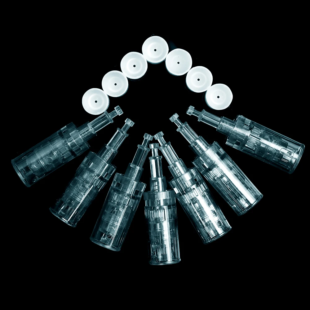 Professionelle Microneedling Derma Pen Nadelkartuschen Ersatzspitzen Mikronadel für M8 Dr Pen Hautpflege – Detail 3
